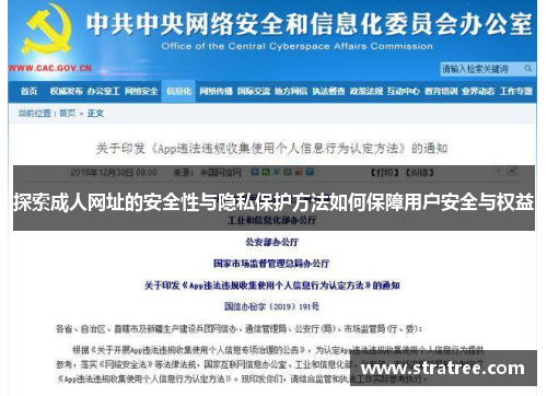 探索成人网址的安全性与隐私保护方法如何保障用户安全与权益